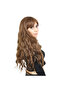 Perçemli Long Water Fiber Sen Wig / Auburn