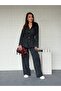 Shirted Tencel Denim Suit Anthracite - 7