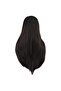 Straight Percemed Long Fiber Sen Wig / Brown - 4