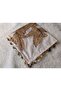 Brand Handcrafted Needle Embroidered Writing 100% Cotton Muslin – 4 Sides Embroidered Elegant Headscarf 100X100 cm - 5