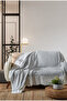 Natural Cotton Sofa Cover |   Sofa Throw - 85% Cotton 15% Polyester - 170 cm X 210 cm