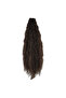 Buckle-Adorned Fluffy Daali Ponytail / Light Brown - 3