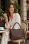 Brown Stylishly Designed Large Volume Women's Shoulder and Crossbody Bag for Daily Use Model - 2