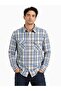 Men’s Cotton Check Shirt – Soft Comfortable Long Sleeve Casual Shirt