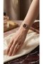 Women's Steel Watch Gold Color & Burgundy Dial Special Design Square Case Vintage Old Money Luxury Elegant Stylish Women's Wristwatch |   Limited Edition 2026 - 3