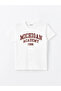 Lcw kids white bicycle collar Printed short sleeve boy's t-shirt - 4