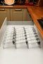 18 Pieces of Steel Lid Spice Containers Borosilicate (Glass) 300ml Jars with 6 Plexiglass Stands with Stoppers - 3