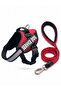 K9 Dog Collar Set with Locking Mechanism (Chest Collar + Walking Collar) |   For Medium and Large Breeds