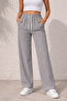 Women's Black Elastic Waist Waterway Pocket Pants - 4