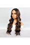 Dark Auburn Honey Foam Sparkling Tulle Wig - 3
