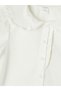 Trendlucky Girls' Shirt with Baby Collar and Ruffle Detail - 4