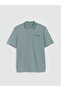 Nevavm Men's Polo Collar Patterned T-Shirt with a Difference - 5