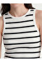 قميص نسائي مخطط بياقة روبا من سلسلة Shining Selections Zero من Shining Store - 4