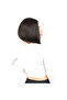 Straight Short Fiber Sen Wig Without Bangs / Brown