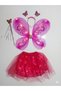 Led Lighted Butterfly Wing Fairy Costume Set |   Girl Child 2-10 Years Old |   Lined Fluffy Tutu Skirt - 3