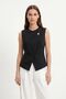 Black Accessory Detailed Vest 8371A - 2