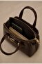 Women's Stylish Shoulder Bag with Belt Accessory Detail - 3