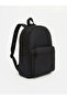 Black Adjustable Strap Men's Backpack - 3