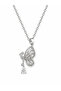 Butterfly Figured Stone Detailed 316L Stainless Steel Necklace Gift - 2