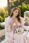 Satin Nightgown and Robe Long Set-Bridal & Honeymoon Collection - 5