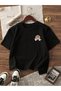 Smile Printed Crew Neck 100% Cotton Short Sleeve Kids and Teenagers T-Shirt - 2