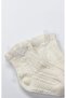 Bowknot Combed Cotton Socks 2-Pack 10150 Natural - 3