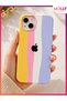 Candy Flow Liquid Inside Velvet Erasable Silicone Case for iPhone 13