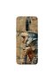 حافظة شفافة متوافقة مع Redmi 9 بتصميم Antique 6