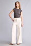 Fitted Kayık Collar Ribbed Camisole Short Sleeve T-Shirt H1193Ax26Sp - 2
