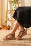 Tan Skin Women's Sandals Shoes Md1203-123-0002