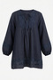 Jacquard Detailed Tunic Y0124 - Dark Blue - 7