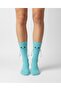 مجموعة من 2 جوارب بيضاء وزرقاء - 5