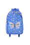 17” Trolley School Bag 5-in-1 with Wheels – Backpack, Lunch Bag, Water Bottle, Lunch Box & Pencil Case, Blue - 5