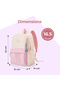 16.5” School Backpack with Laptop Compartment – Lightweight Design, Blush Rush - 8