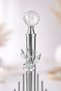 Silver Metal Stainless Flower Model Luxury Towel Napkin Holder Kitchen Serving Tray Dowry Tableware Organizer Zenith - 7