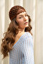 Tinos Hand Knitted Brown Hat - 2