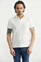 Regular Fit Polo Neck T-Shirt - White