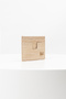 Owpi Crocodile Leather Minimal Unisex Card Holder Cream - 2