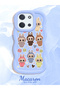 Poco C85 Compatible Shockproof Simple Blue Silicone Phone Case Labubu Pattern - 2