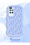 Redmi 10 Compatible Anti-Knock Simple Blue Silicone Phone Case Cover Flowers Pattern - 2