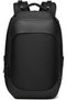 9640 17L Business Laptop Backpack 15.6 Inch Water-Resistant Travel Bag Black