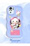 Redmi Note 10 4g Compatible Shockproof Simple Blue Silicone Phone Case Hello Kitty Pattern - 2