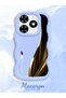 Tecno Spark 20 Compatible Shockproof Simple Blue Silicone Phone Case Bmw Pattern - 2