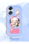 Oppo A60 Compatible Shockproof Simple Blue Silicone Phone Case Hello Kitty Pattern - 2