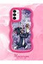 Samsung Galaxy A13 5g Compatible Shockproof Simple Red Silicone Phone Case Tom and Jerry Pattern - 2
