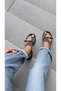 Georgina Flip Flop Detailed Women's Sandals Daily Genuine Leather - 5