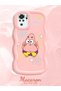 Redmi Note 10 4g Compatible Shockproof Simple Pink Silicone Phone Case Spongebob Pattern - 2