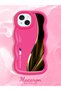 iPhone 13 Compatible Shockproof Simple Red Silicone Phone Case Bmw Pattern - 2