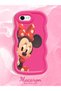 iPhone Se 2020 Compatible Shockproof Simple Red Silicone Phone Case Minnie Pattern - 2