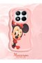 Redmi Note 14 Pro 4g Compatible Shockproof Simple Pink Silicone Phone Case Minnie Pattern - 2